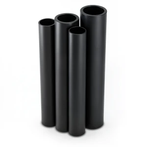 أنابيب HDPE الراجحي PE 80 ضغط 10 بار قطر 315 مم سمك 23.2 مم أسود