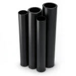 أنابيب HDPE PE 80 ضغط 10 بار قطر خارجي 355 مم سمك 26.1 مم لون أسود