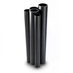 HDPE Pipes PE 80 Pressure 4.8 Bar Outside Diameter 160 mm Thickness 9.1 mm Black