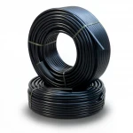 Al-Rajhi HDPE Pipes PE 80 Nominal Pressure 8 Bar Outer Diameter 50 mm Thickness 3 mm Color Black