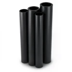 Al-Rajhi HDPE Pipes PE 80 Pressure 10 Bar Diameter 450 mm Thickness 33.1 mm Black
