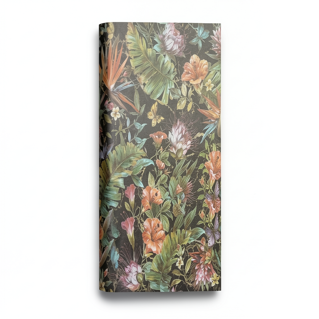 Floral Wall Covering Length 10m, Multicolor, Model Z80011