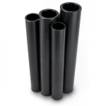 أنابيب HDPE PE 80 ضغط 10 بار قطر 630 مم سمك 46.3 مم لون أسود