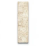 Italian Wall Covering Beige Color, Size 10m×0.70m, Model 12065