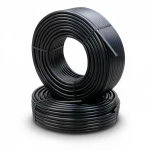 أنابيب HDPE الراجحي PE 80 ضغط 8 بار قطر خارجي 140 مم سمك 8.3 مم لون اسود