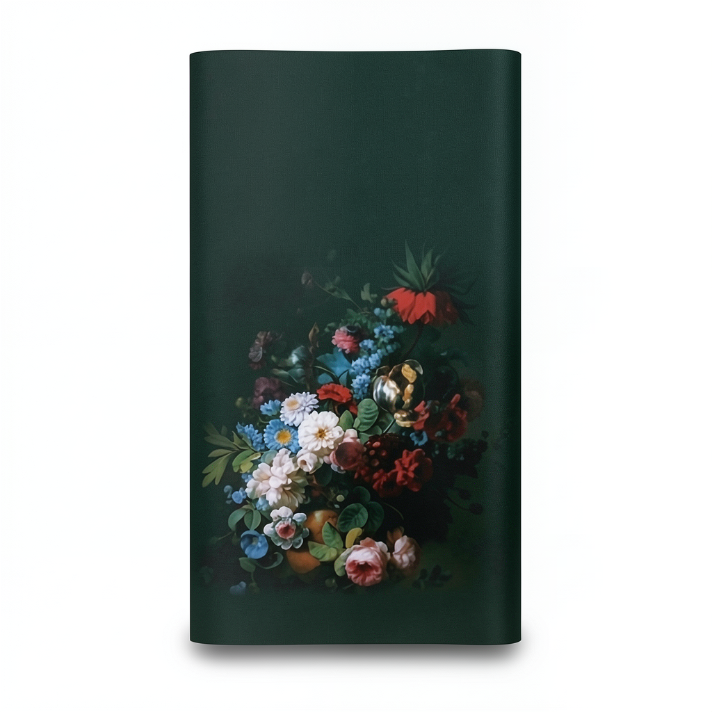 Italian Wall Covering 10m×0.70m Dark Green Color, Model 12070