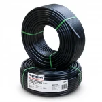 أنابيب HDPE نيبروبلاست PE 100 ضغط 16 بار قطر خارجي 110 مم سمك 10 مم لون اسود