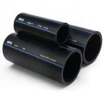 SPS HDPE Pipes PE 100 Pressure 16 Bar Outside Diameter 110 mm Thickness 10 mm Black | Saudi Pipes Systems (SPS)