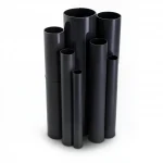 UPVC Pipes Modern Technology Nominal Pressure 13.8  Bar Size 1 ¼ inch Thickness 2.01  mm Black Colour