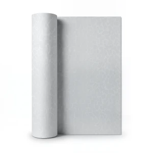 Patterned Wall Covering Length 10m, Pale Grey, Model Z80041