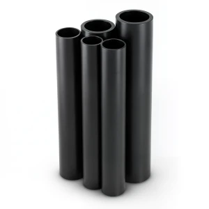 أنابيب HDPE الراجحي PE 100 ضغط 10 بار قطر خارجي 140 مم سمك 12.7 مم لون أسود