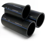 أنابيب SPS HDPE PE 100 ضغط 16 بار قطر خارجي 125 مم سمك 11.4 مم لون أسود | مصنع أنظمة الانابيب السعودي (SPS)