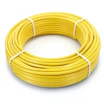 HDPE Pipes PE 80 Pressure 4.8 Bar Outside Diameter 20 mm Thickness 2.3 mm Yellow