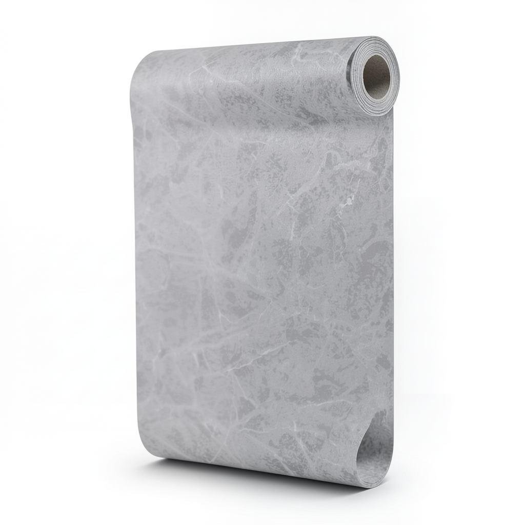 Italian Wall Decoration Patterned Design Roll Length 10 m Gray Color