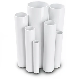 مواسير UPVC ضغط 2.5 بار قطر خارجي 140 مم سمك 1.8 مم لون أبيض