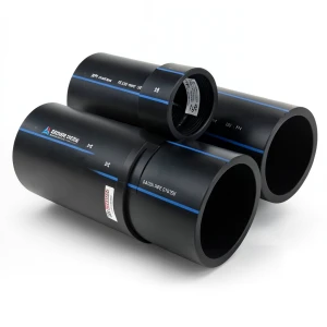 أنابيب HDPE السعودي PE 100 ضغط 16 بار قطر خارجي 140 مم سمك 12.7 مم لون اسود | مصنع أنظمة الانابيب السعودي (SPS)
