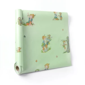 Youth and Children Wall Decoration 10m x 0.53m Light Green
