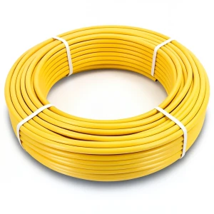 HDPE Pipes PE 80 Pressure 4.8 Bar Diameter 50 mm Thickness 2.9 mm Yellow