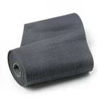 Italian Wall Covering Patterned Design Dark Grey, Roll Length 10m