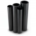 مواسير HDPE الراجحي PE 80 ضغط 8 بار قطر خارجي 250 مم سمك 14.8 مم لون اسود