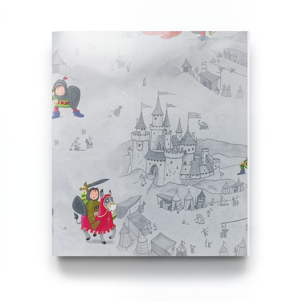 Youth and Children Wall Decoration Gray, 10m x 0.53m, Model 297706