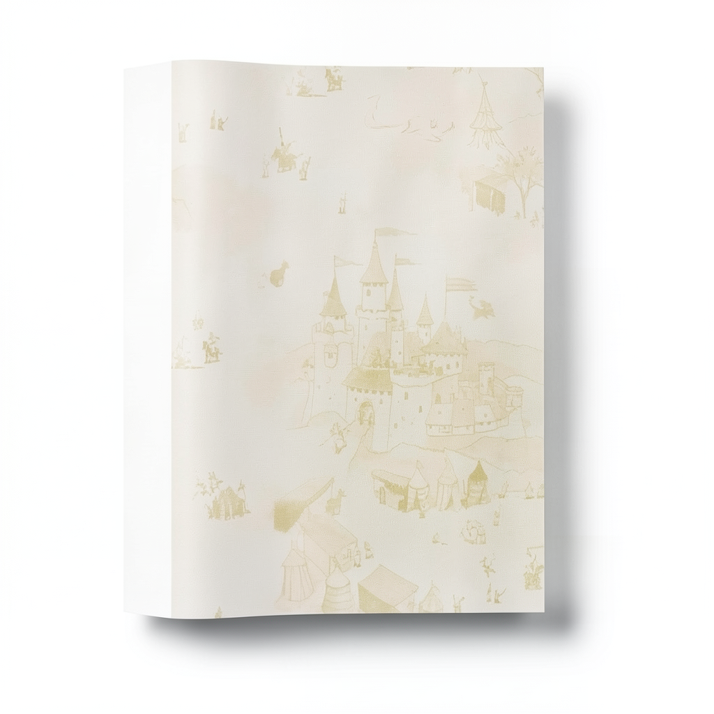 German Wallpaper Youth and Children 10m x 0.53m Beige, Model 297713