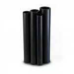مواسير HDPE الراجحي PE 80 ضغط 8 بار قطر خارجي 355 مم سمك 21.1 مم لون اسود