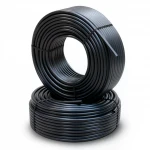 أنابيب HDPE الراجحي PE 100 ضغط 10 بار قطر خارجي 50 مم سمك 3 مم لون اسود