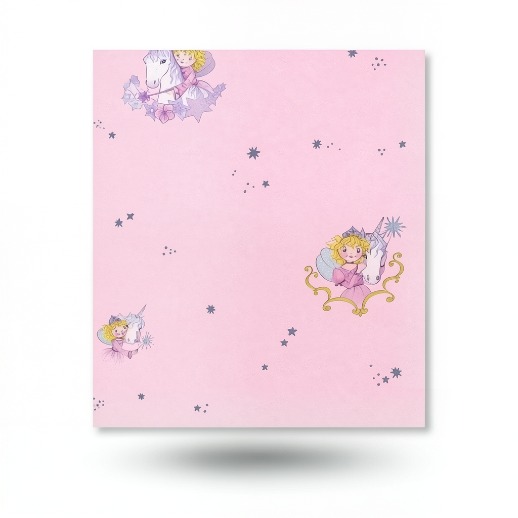 Youth and Children Wallpaper 10m x 0.53m Pink, Model 298604