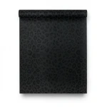 Italian Wall Covering Patterned Design Roll Length 10 m Black Color