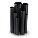 مواسير UPVC ضغط 2.5 بار قطر خارجي 140 مم سمك 1.8 مم لون اسود