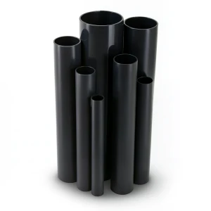 مواسير UPVC ضغط 2.5 بار قطر خارجي 140 مم سمك 1.8 مم لون اسود