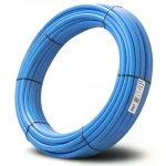 أنابيب HDPE  نيبروبلاست PE 80 ضغط 8 بار قطر خارجي 25 مم سمك 1.8 مم لون ازرق   