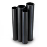 أنابيب HDPE الراجحي PE 100 ضغط 10 بار قطر خارجي 140 مم سمك 12.7 مم لون أسود
