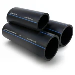 أنابيب HDPE السعودي PE 100 ضغط 6 بار قطر خارجي 160 مم سمك 6.2 مم لون أسود | مصنع أنظمة الانابيب السعودي (SPS)