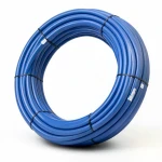 أنابيب HDPE  نيبروبلاست PE 100 ضغط 10 بار قطر خارجي 25 مم سمك 1.8 مم لون ازرق   