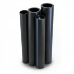 Al-Rajhi HDPE Pipes PE 100 Nominal Pressure 10 Bar Outer Diameter 225 mm Thickness 13.4 mm Color Black
