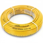 أنابيب HDPE نيبروبلاست PE 100 ضغط 16 بار قطر خارجي 40 مم سمك 3.7 مم لون أصفر 