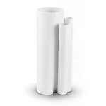 مواسير UPVC ضغط 2.5 بار قطر خارجي 140 مم سمك 1.8 مم لون أبيض