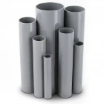 UPVC Pipes Modern Technology Nominal Pressure 13.8  Bar Size 1 inch Thickness 1.6  mm Gray Colour