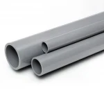 مواسير UPVC الوطني ضغط 2 بار  قطر خارجي 110  مم سمك 1.8 مم لون رمادي