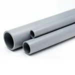 مواسير UPVC الوطني ضغط 2 بار  قطر خارجي 125 مم سمك 1.8 مم لون رمادي