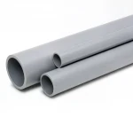 مواسير UPVC الوطني ضغط 2 بار  قطر خارجي 140  مم سمك 1.8 مم لون رمادي
