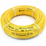 Neproplast  HDPE Pipes PE 100 Pressure 10 Bar Outside Diameter 25 mm Thickness 1.8 mm Color Yellow