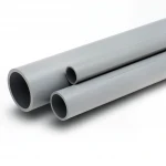 مواسير UPVC الوطني ضغط 2 بار  قطر خارجي 160  مم سمك 1.8 مم لون رمادي