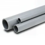 مواسير UPVC الوطني ضغط 2 بار  قطر خارجي 160  مم سمك 1.8 مم لون رمادي
