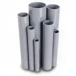 مواسير UPVC التقنية العصرية ضغط 13.8  بار  مقاس ½ 1 إنش سمك 2.29  مم لون رمادي