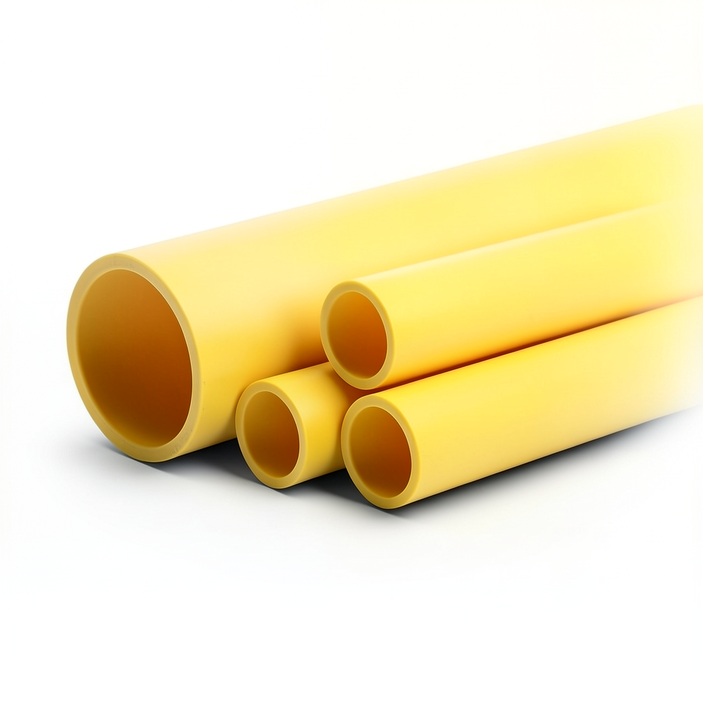 Al-Rajhi HDPE Pipes PE 100 Pressure 6 Bar Outside Diameter 560 mm Thickness 31.9 mm Yellow