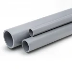 مواسير UPVC الخام الوطني ضغط 4 بار  قطر خارجي 90  مم سمك 1.9 مم لون رمادي