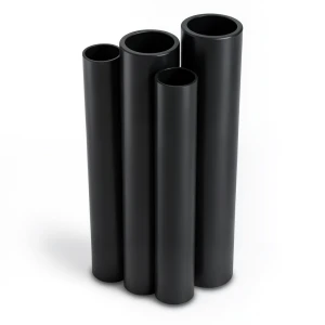 Al-Rajhi HDPE Pipes PE 100 Pressure 6 Bar Diameter 180 mm Thickness 10.3 mm Black